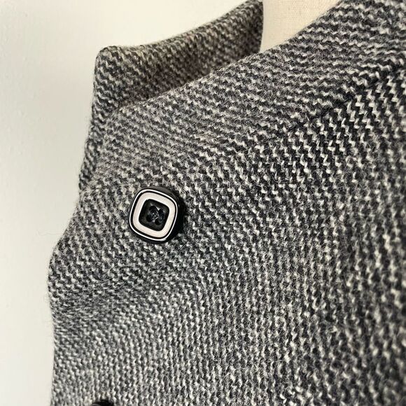Vintage Pavilion Petite Gray Wool Jacket Size M EUC - Picture 3 of 7